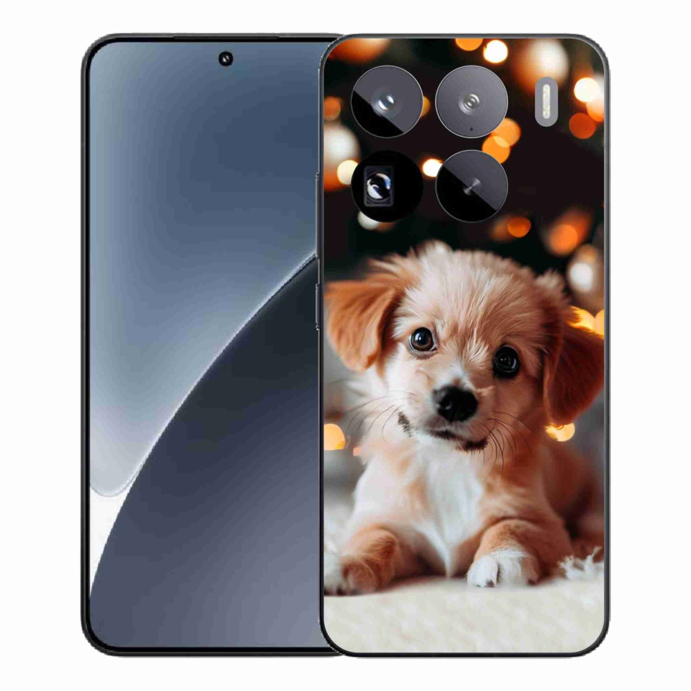 Gelový kryt mmCase na Xiaomi 15 Pro - štěňátko