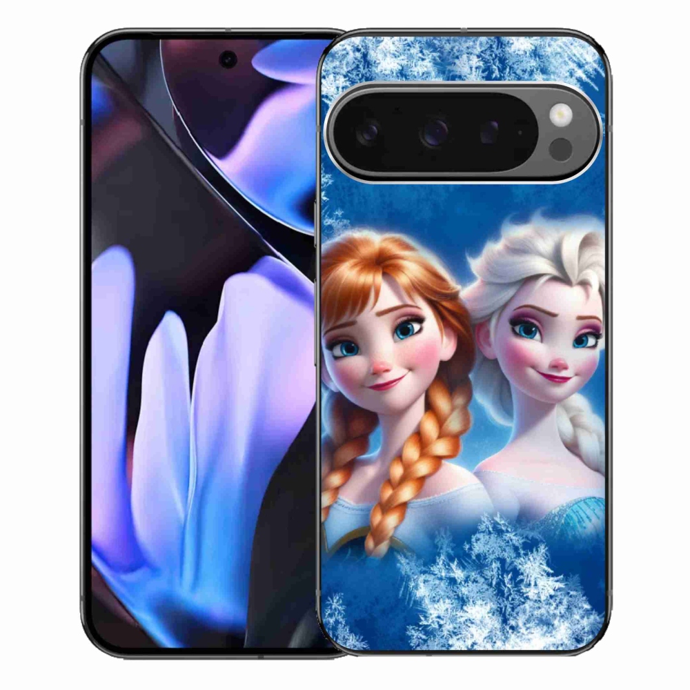 Gelový kryt mmCase na Google Pixel 9 Pro XL - ledové království 2
