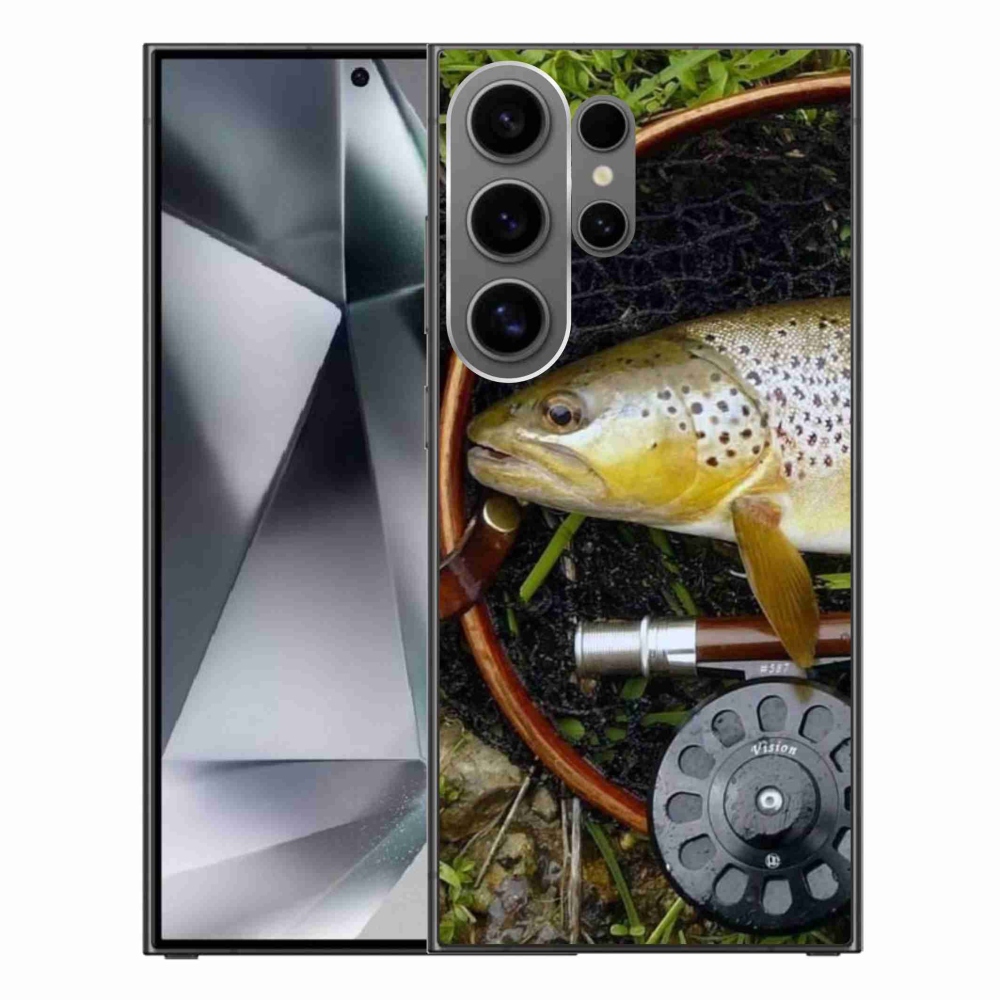 Gelový obal mmCase na Samsung Galaxy S24 Ultra - pstruh 2