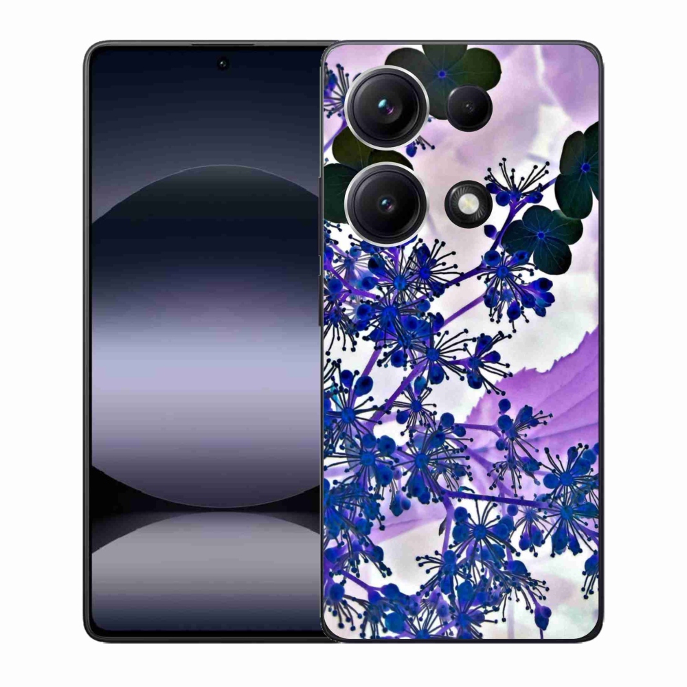 Gelový kryt mmCase na Xiaomi Redmi Note 14S - květ hortenzie