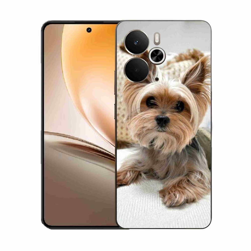 Gelový kryt mmCase na Realme 14 5G - jorkšír 5