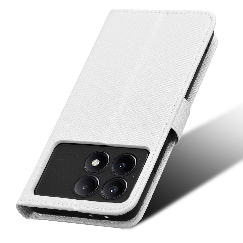 Wrist knížkové pouzdro na Xiaomi Poco X6 Pro 5G - bílé