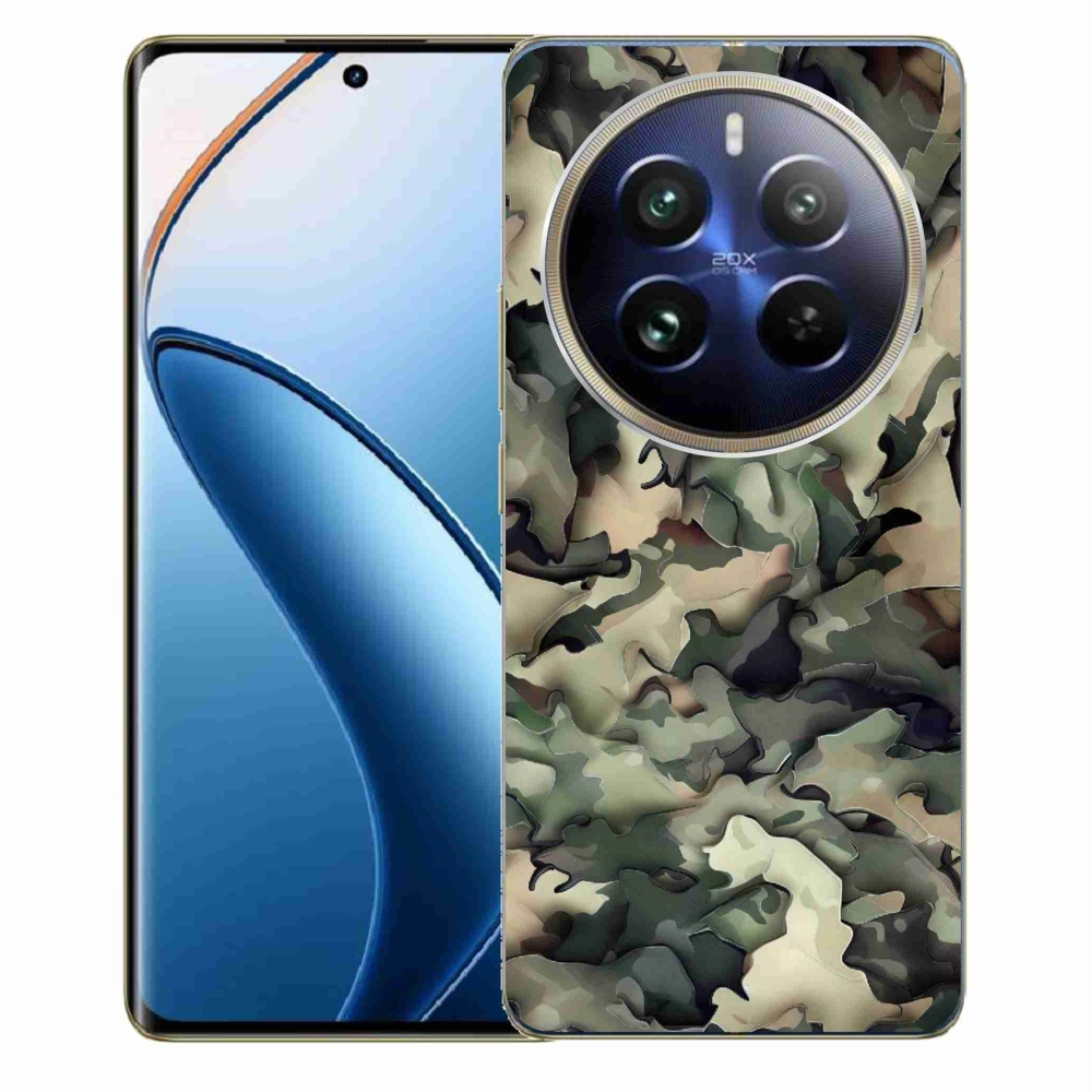 Gelový kryt mmCase na Realme 12 Pro 5G/12 Pro+ 5G - maskáčový vzor 9