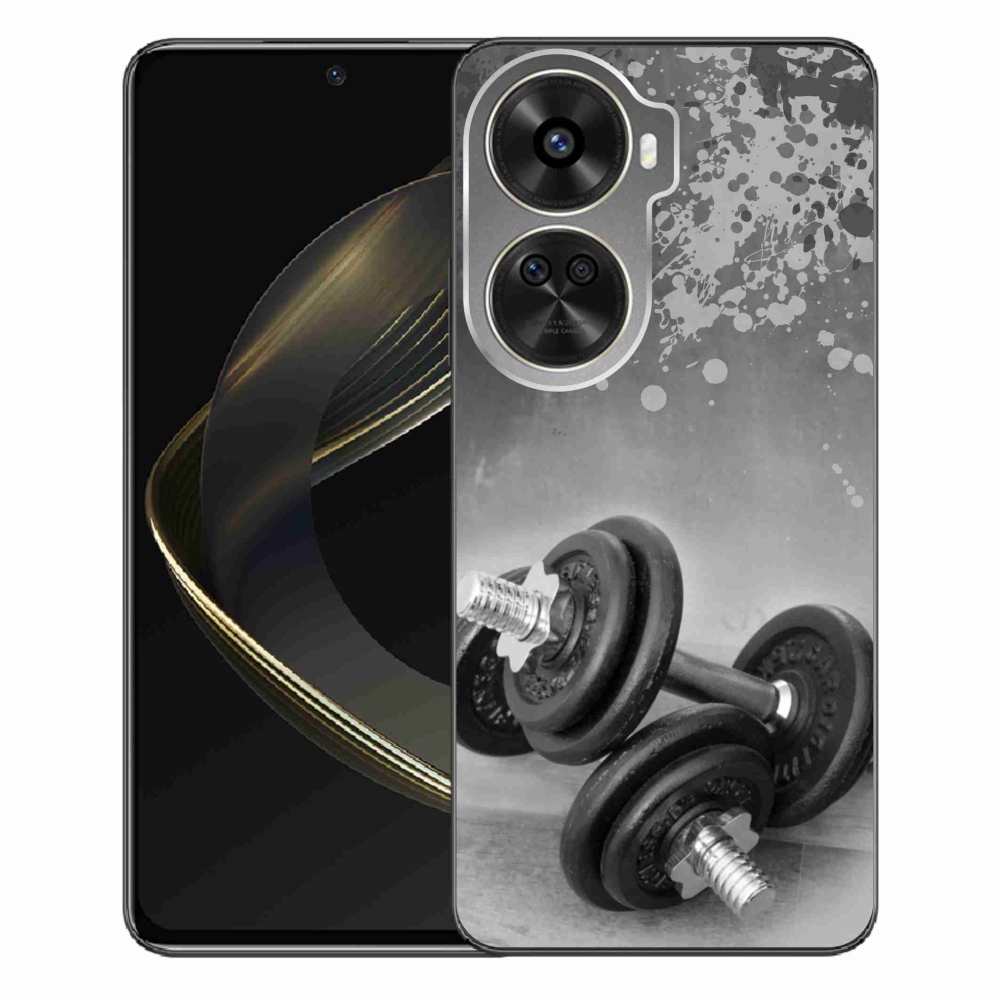Gelový kryt mmCase na Huawei Nova 12 SE - činky 1