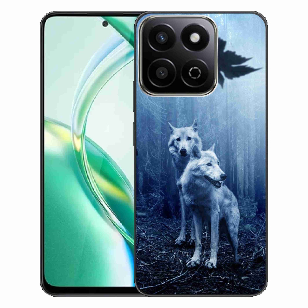 Gelový kryt mmCase na Honor 200 Smart 5G - vlci v lese