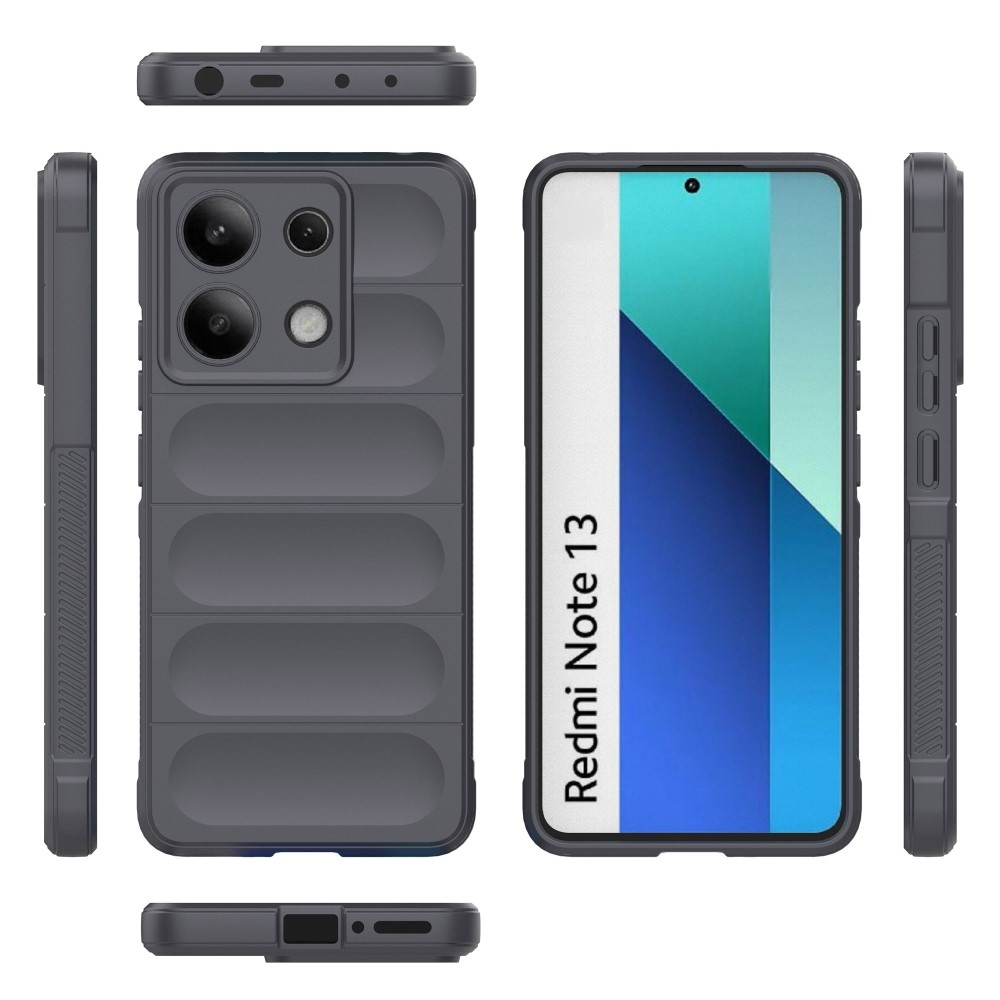 Rugg odolný gelový obal na Xiaomi Redmi Note 13 - tmavěšedý