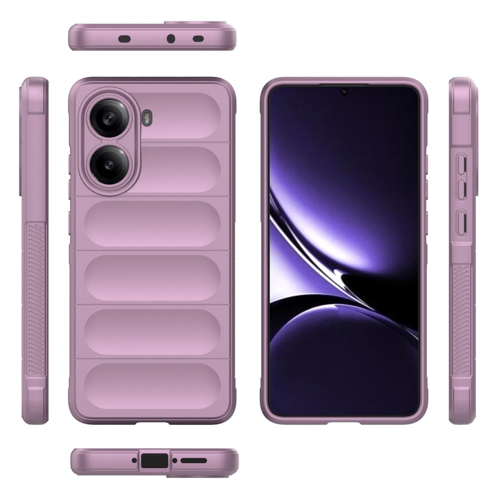 Rugg odolný gelový obal na Xiaomi Poco X7 Pro 5G - světlefialový