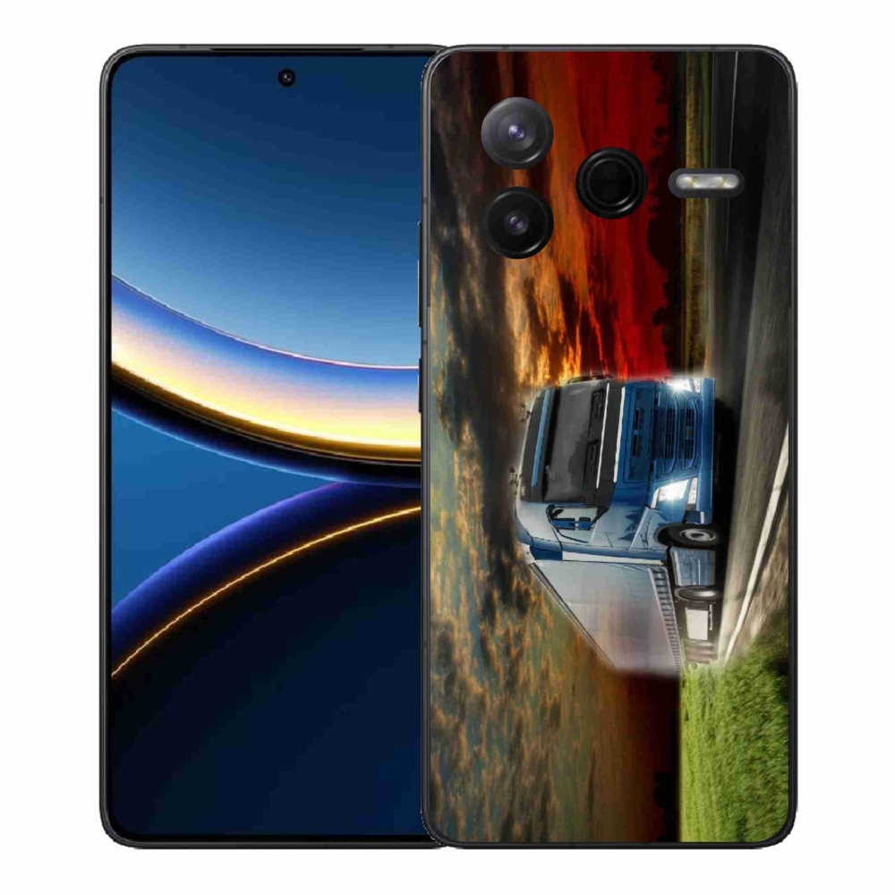 Gelový kryt mmCase na Xiaomi Poco F7 Pro - kamion 4