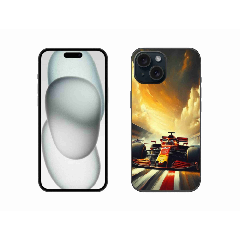 Gelový kryt mmCase na iPhone 15 - formule 2