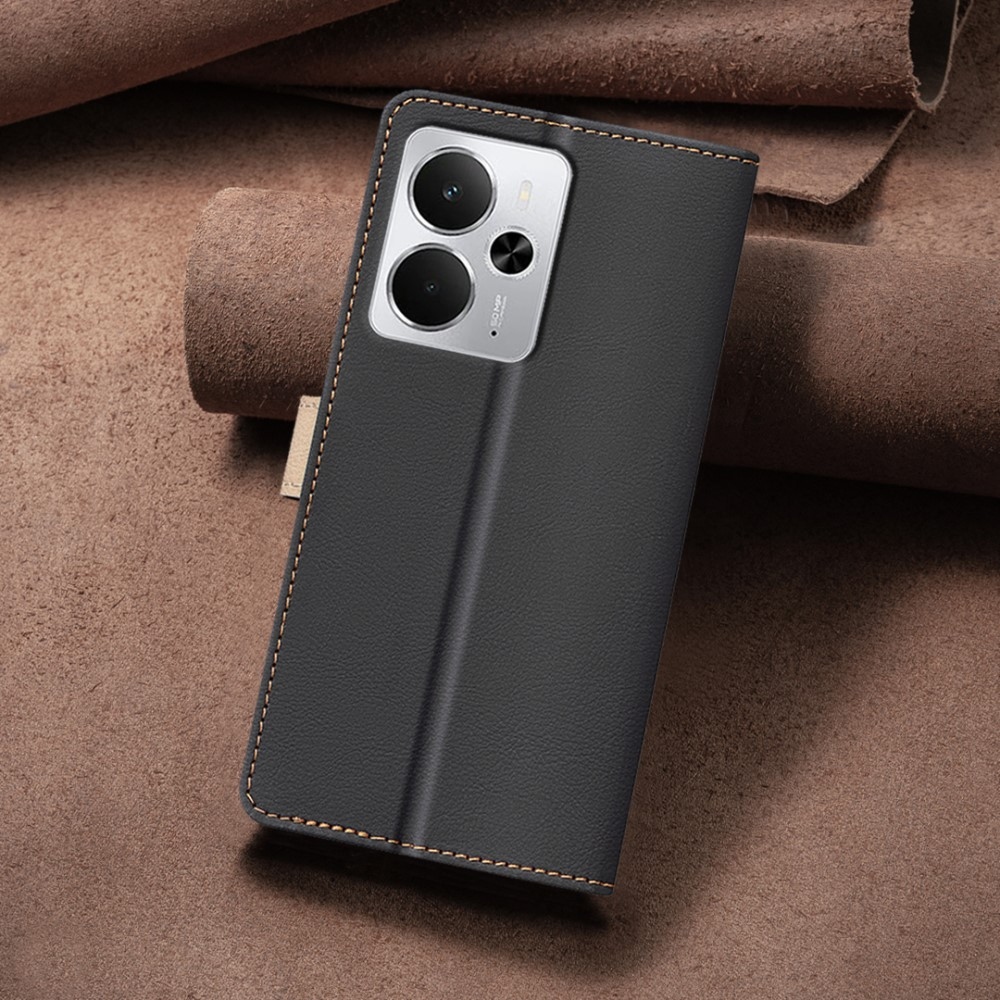 BNF DUO knížkové pouzdro na Realme 14 5G - černé
