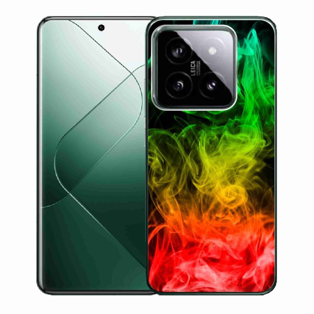 Gelový kryt mmCase na Xiaomi 14 - abstraktní vzor 7