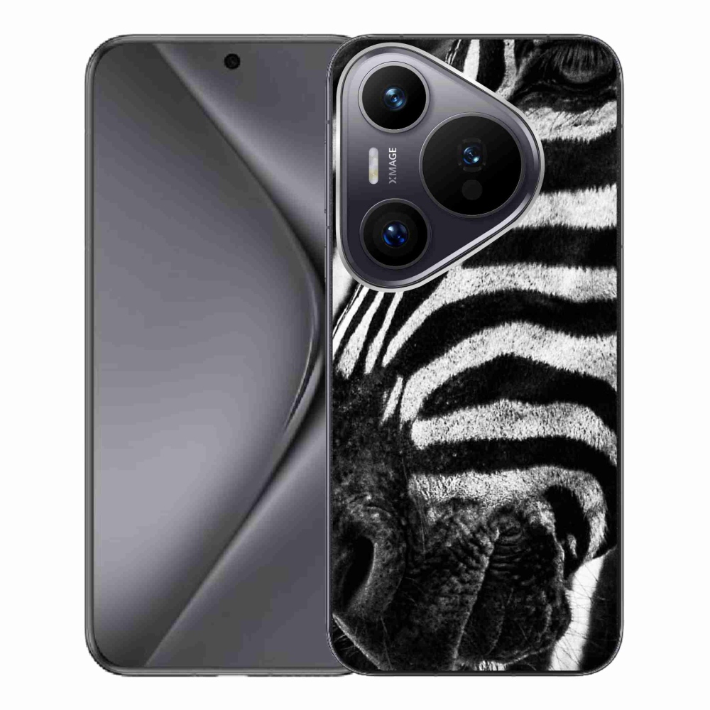 Gelový kryt mmCase na Huawei Pura 70 Pro - zebra