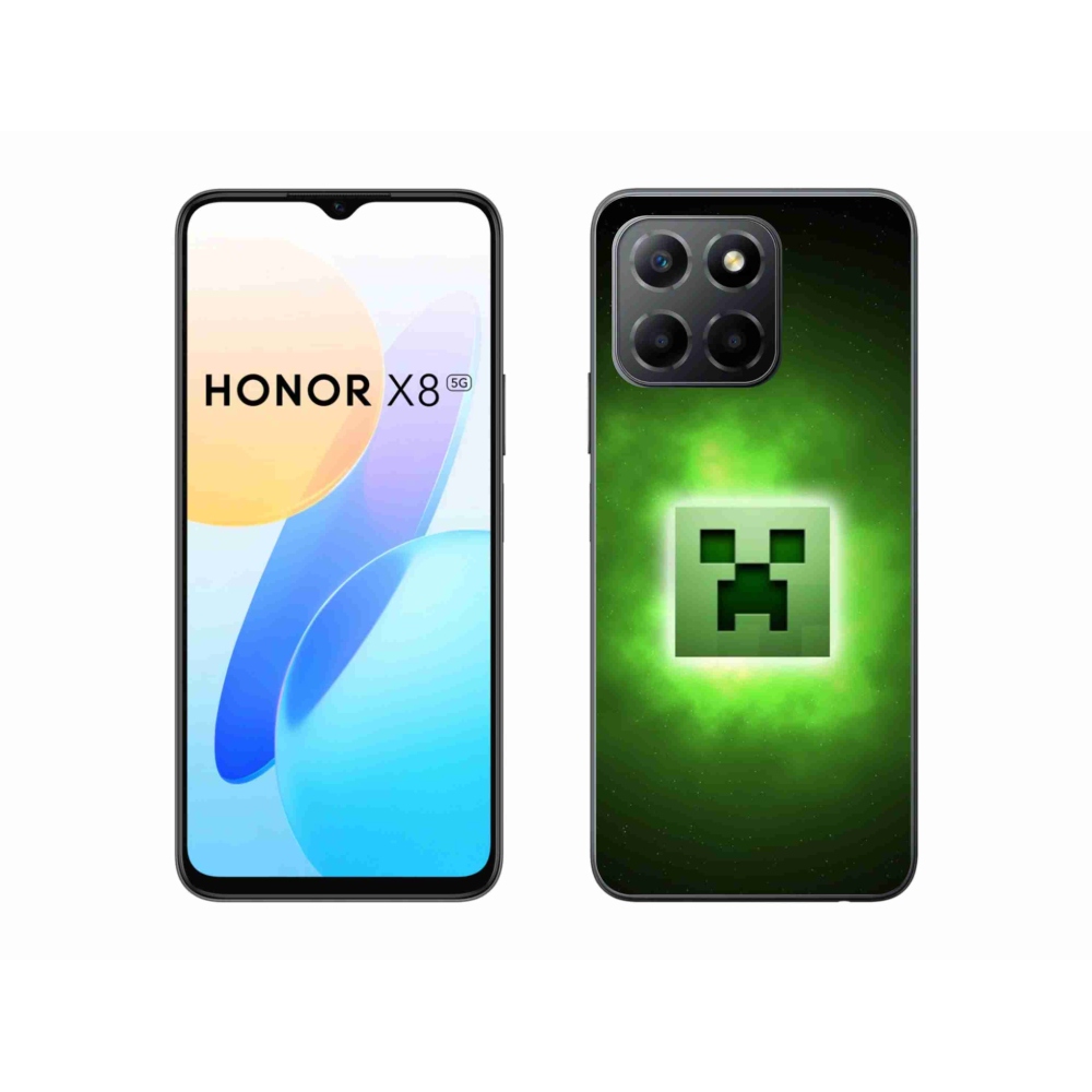 Gelový kryt mmCase na Honor X8 5G/Honor 70 Lite 5G - minecraft