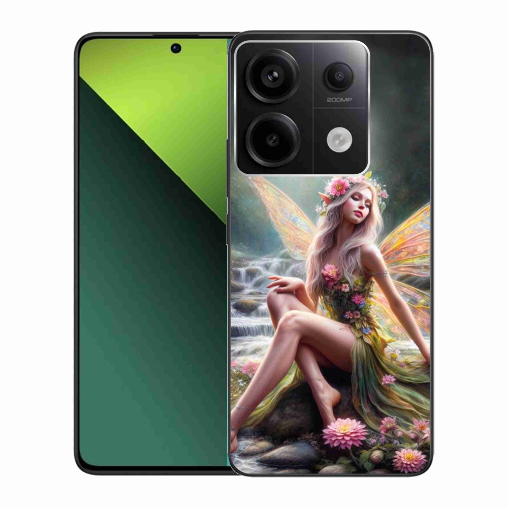 Gelový kryt mmCase na Xiaomi Redmi Note 13 Pro 5G/Poco X6 5G - motýlí žena 1