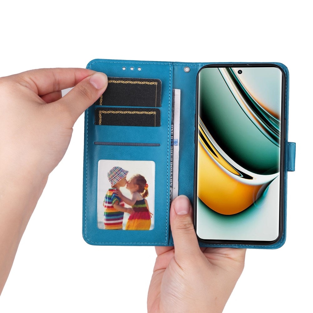 Sunflower knížkové pouzdro na Realme 11 Pro 5G/11 Pro+ 5G - modré