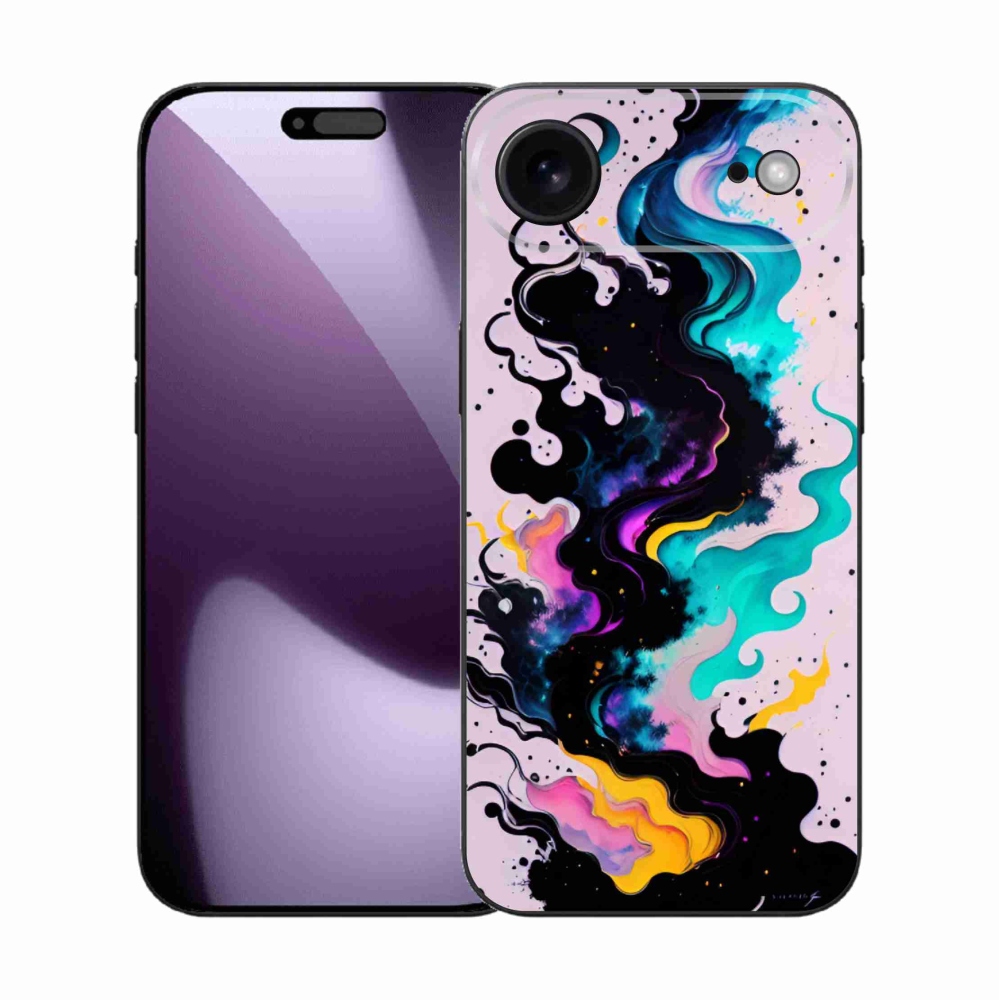 Gelový kryt mmCase na iPhone 17 Air - abstraktní motiv 4