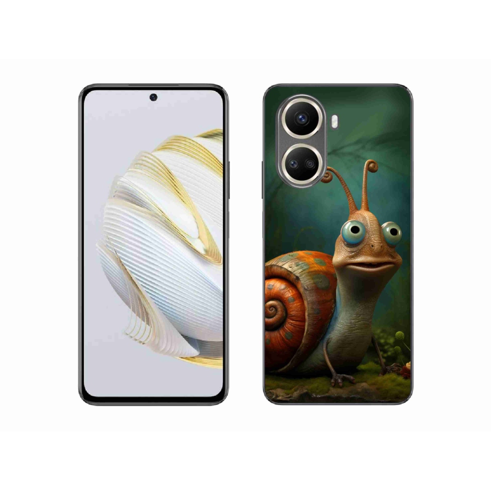 Gelový kryt mmCase na Huawei Nova 10 SE - šnek