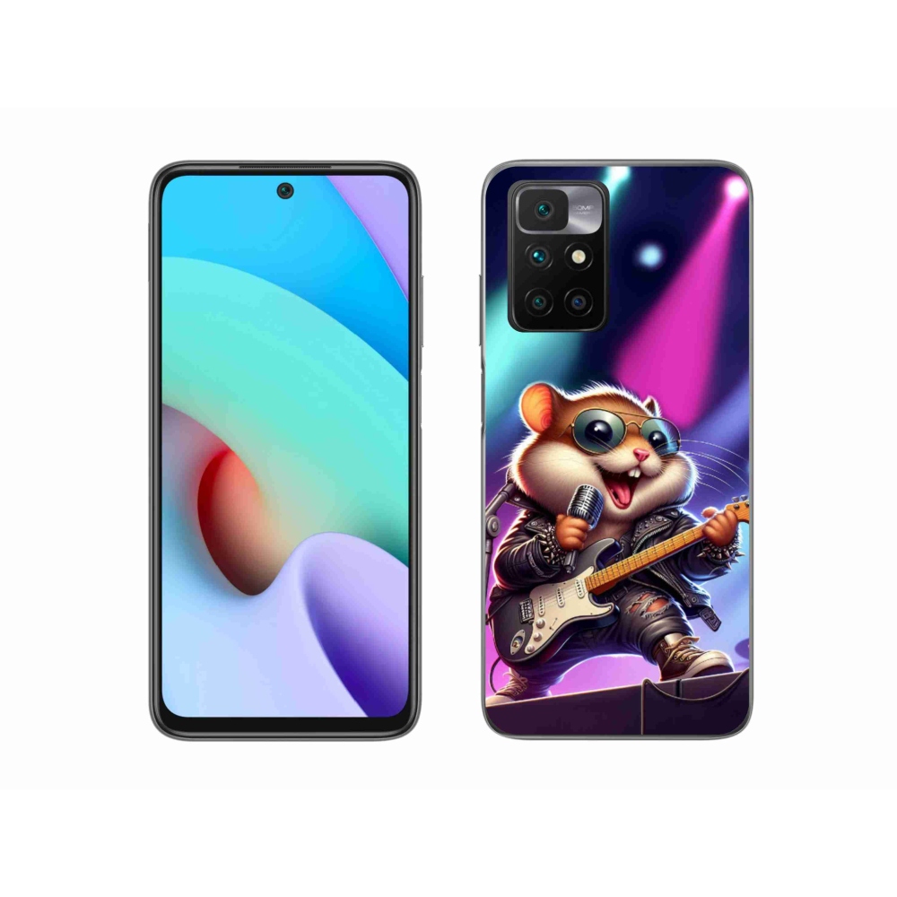 Gelový kryt mmCase na Xiaomi Redmi 10/Redmi 10 (2022) - křeček rocker