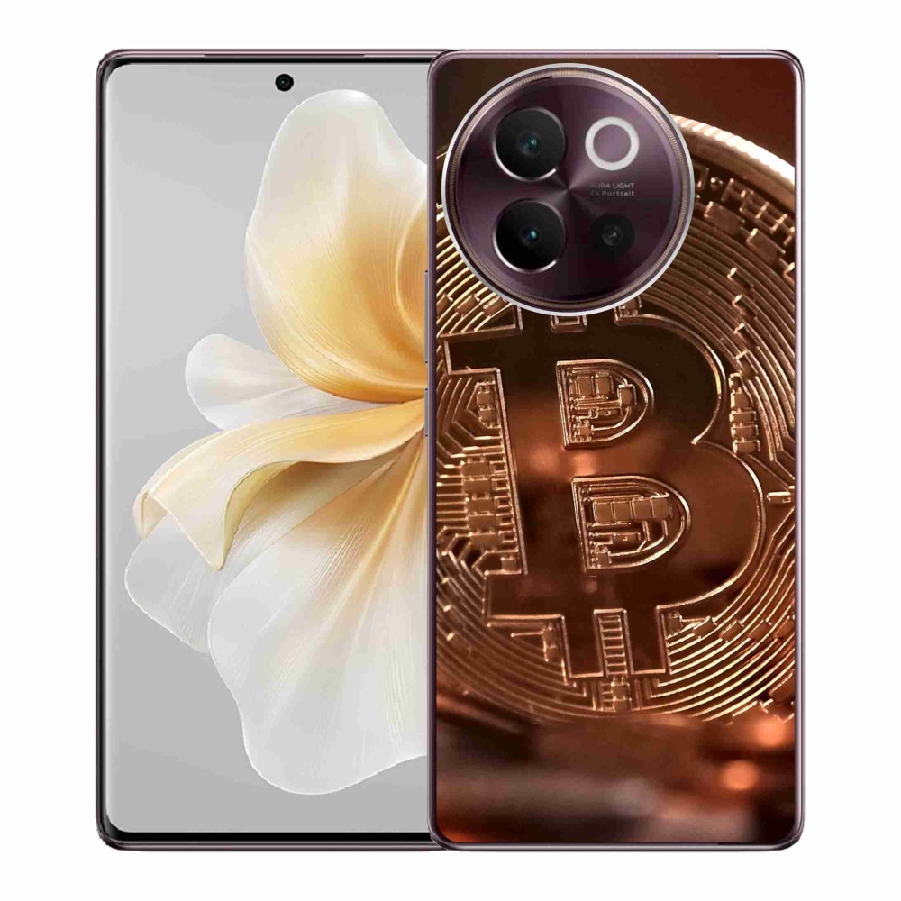 Gelový kryt mmCase na Vivo V40 Lite 5G - bitcoin