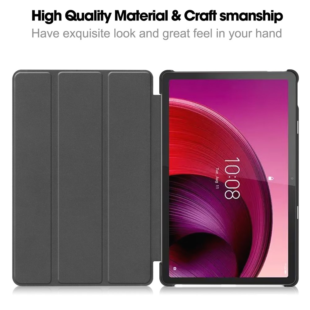 Case chytré zavírací pouzdro na Lenovo Tab M10 5G - růžovozlaté