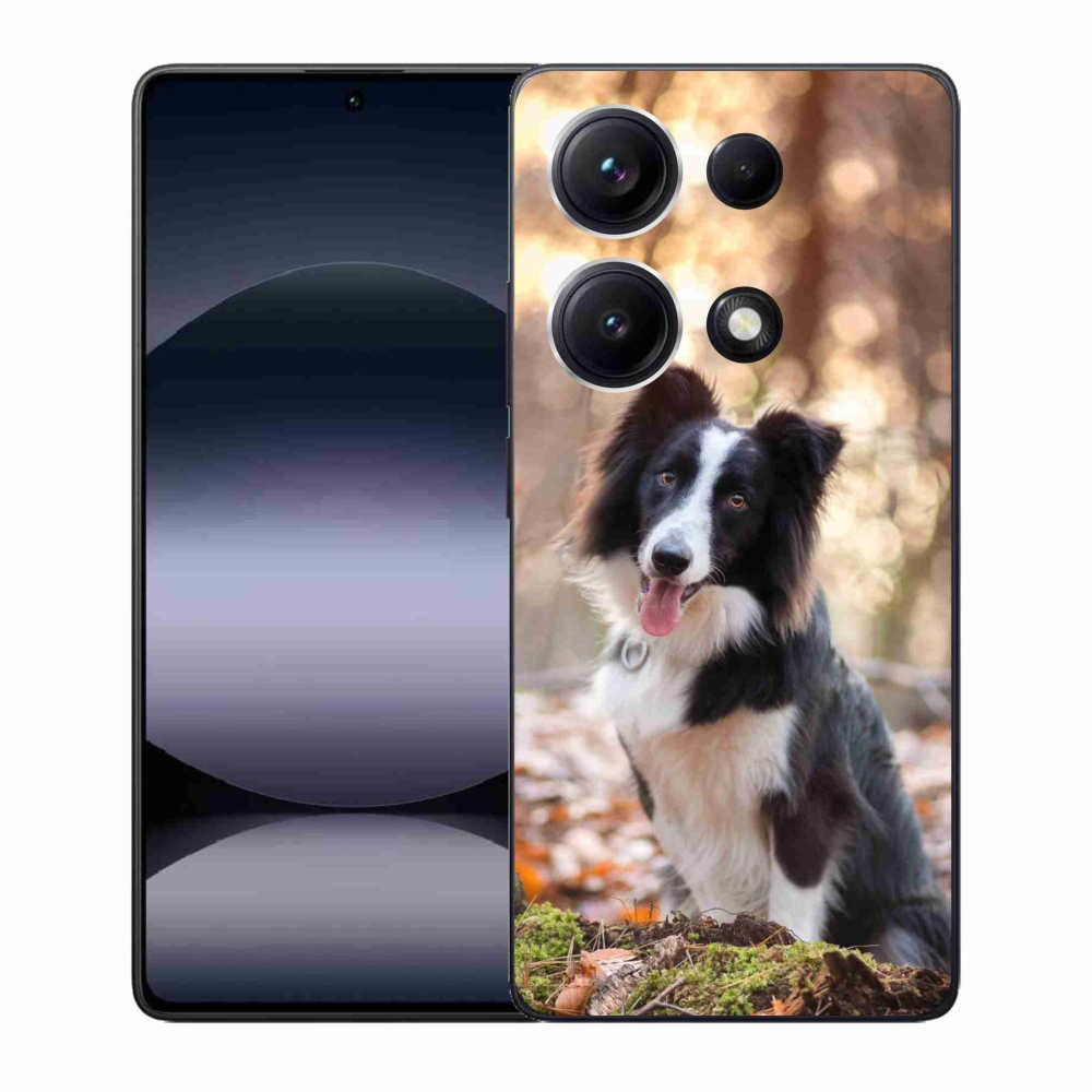 Gelový kryt mmCase na Xiaomi Redmi Note 14S - border kolie 1