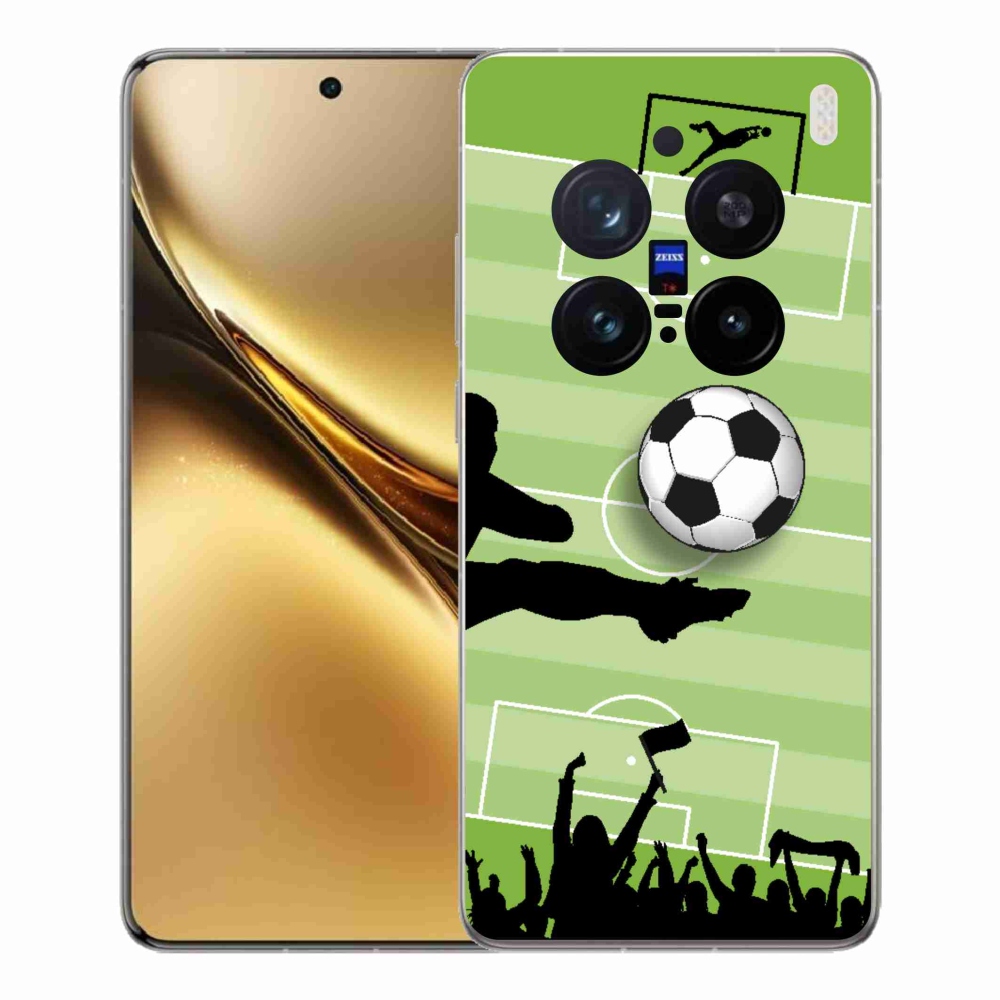 Gelový kryt mmCase na Vivo X200 Pro 5G - fotbal 3