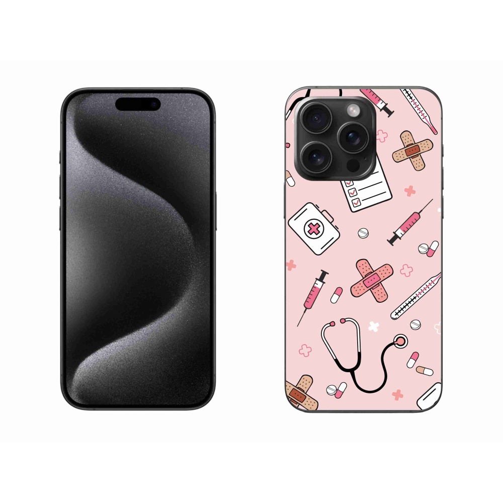 Gelový kryt mmCase na iPhone 15 Pro Max - zdravotnictví 2