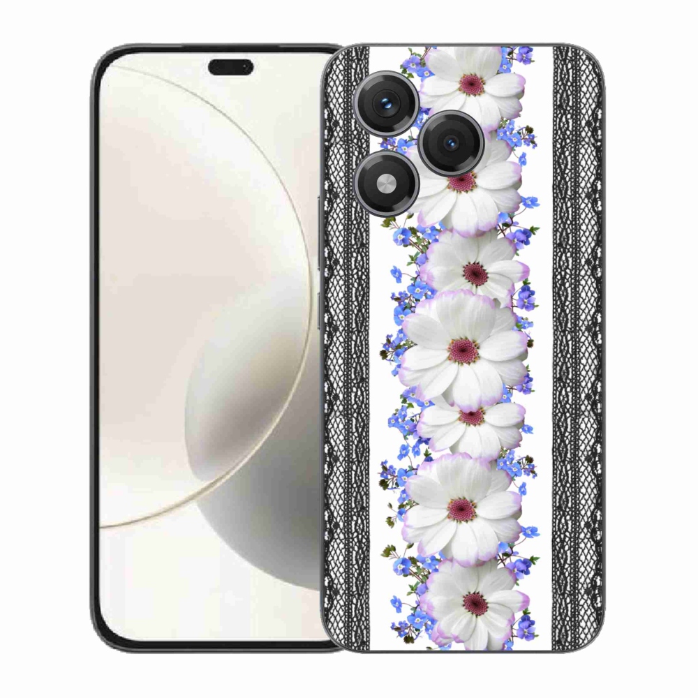 Gelový kryt mmCase na Honor 400 Lite - květiny 8