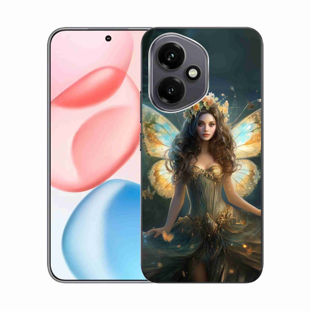 Gelový kryt mmCase na Honor 400 - motýlí žena