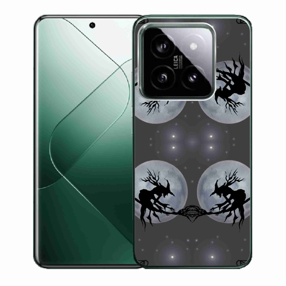 Gelový kryt mmCase na Xiaomi 14 - abstraktní motiv 3