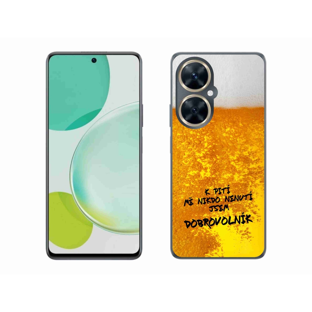 Gelový kryt mmCase na Huawei Nova 11i - pivní motiv 4