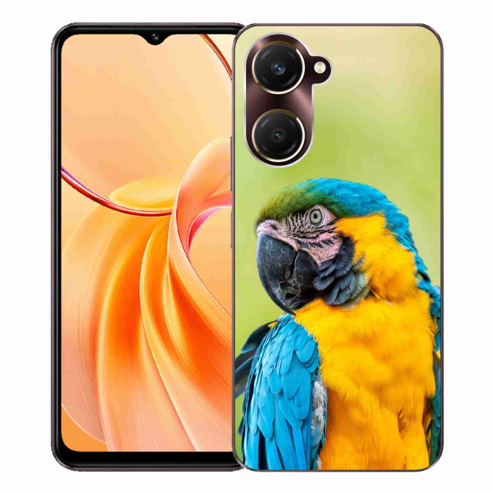 Gelový kryt mmCase na Vivo Y28s 5G - papoušek ara 2