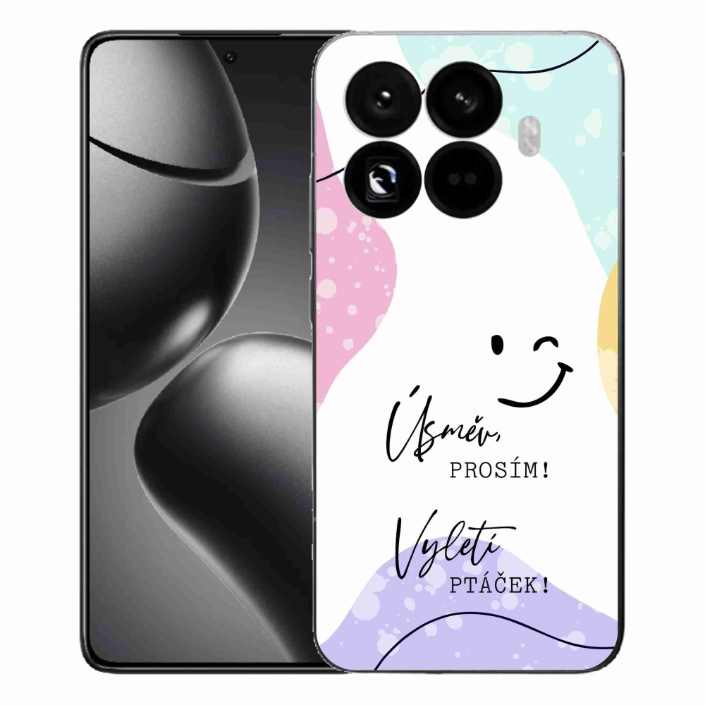 Gelový kryt mmCase na Xiaomi 15T Pro - vtipný text 4 bílé pozadí