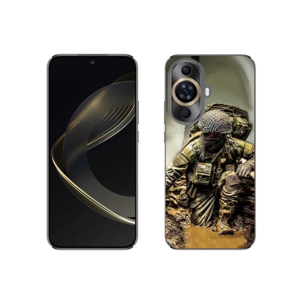 Gelový kryt mmCase na Huawei Nova 11 - voják
