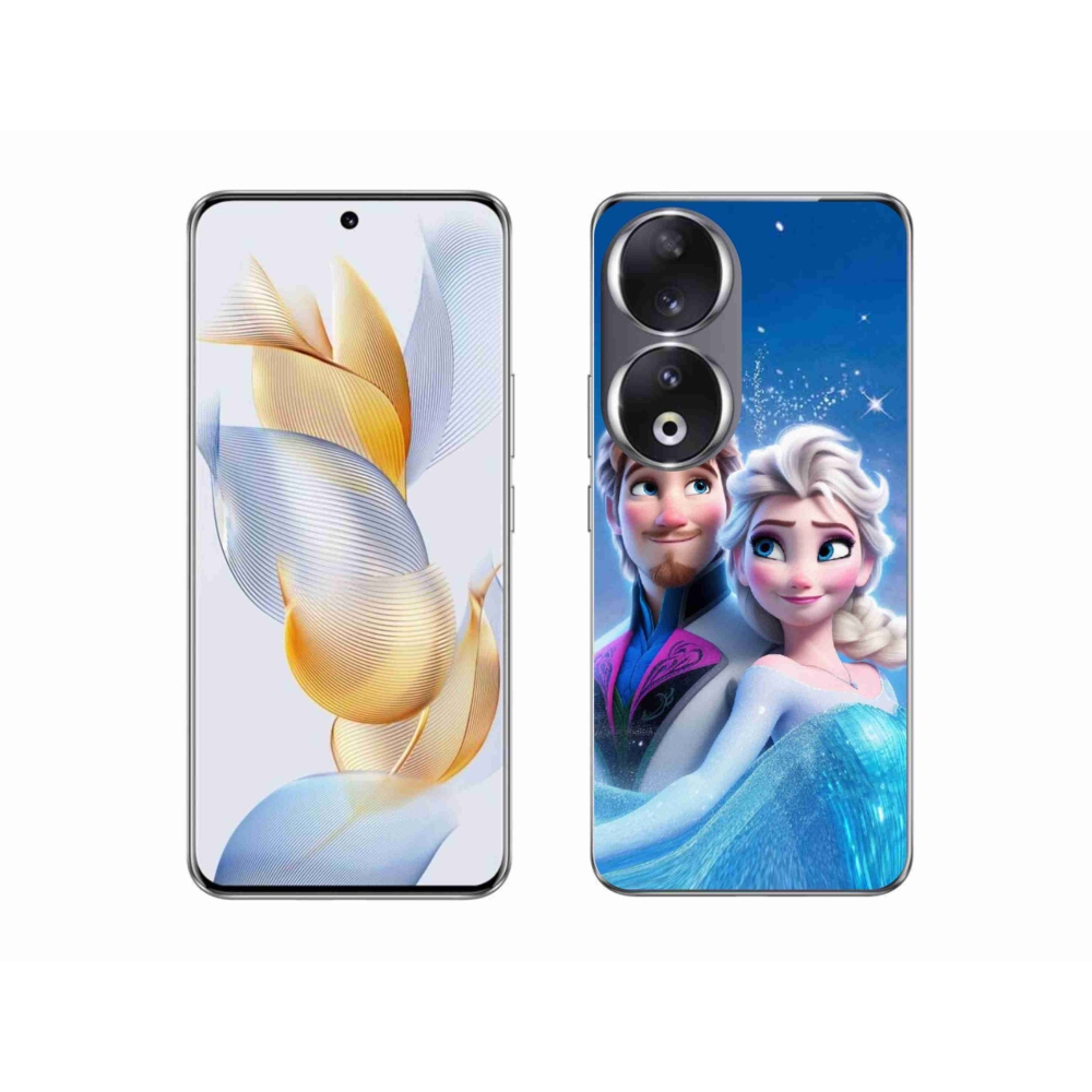 Gelový kryt mmCase na Honor 90 - ledové království 1