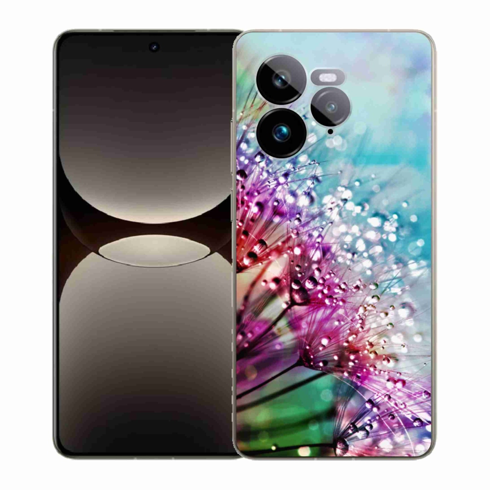 Gelový kryt mmCase na Realme GT 7 Pro 5G - barevné květy