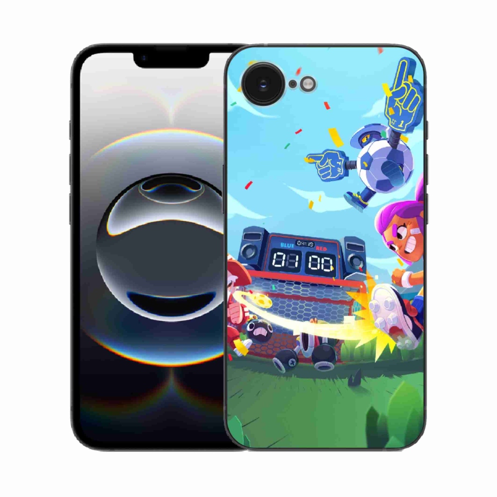 Gelový kryt mmCase na iPhone 16e - brawl stars 1