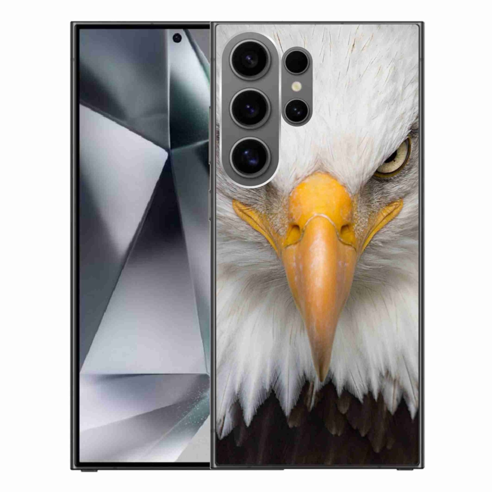 Gelový kryt mmCase na Samsung Galaxy S24 Ultra - orel