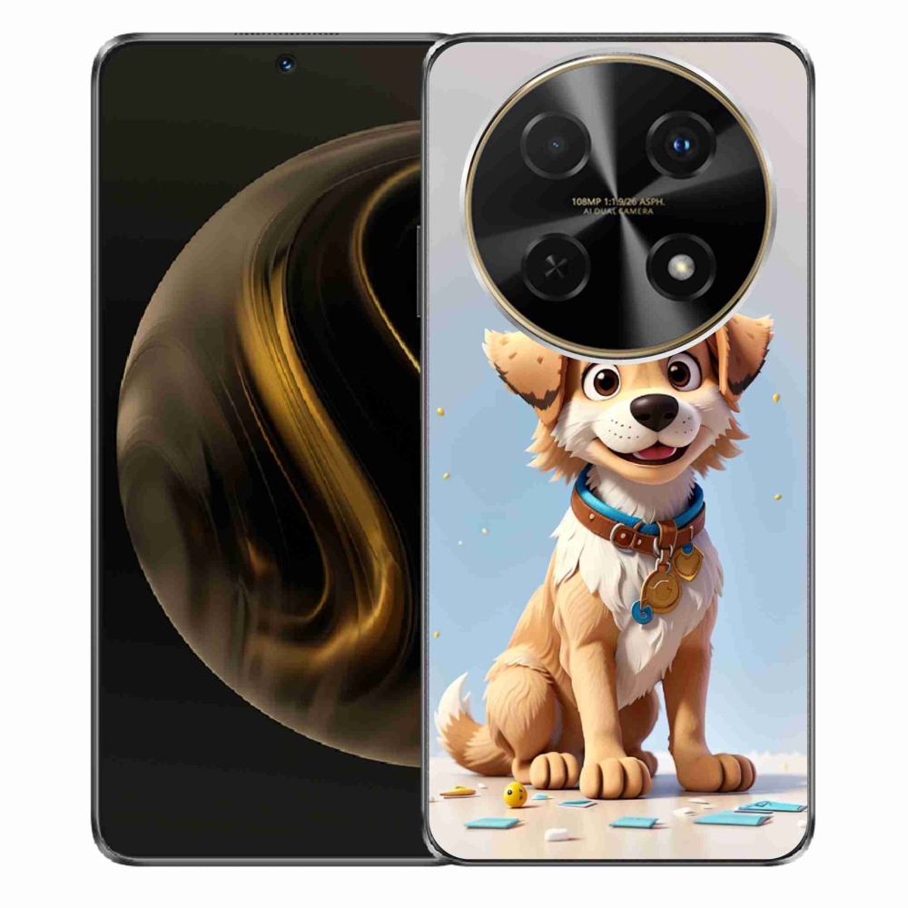 Gelový kryt mmCase na Huawei Nova 12i - kreslené štěně