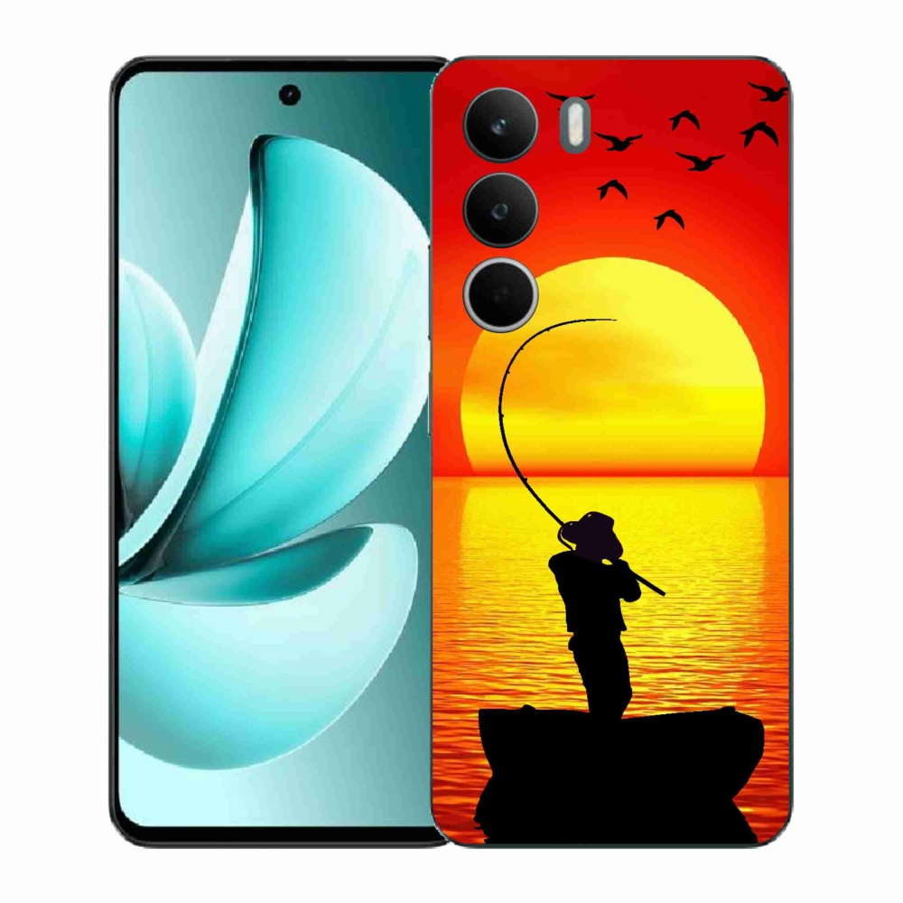 Gelový kryt mmCase na Realme C71 - rybaření