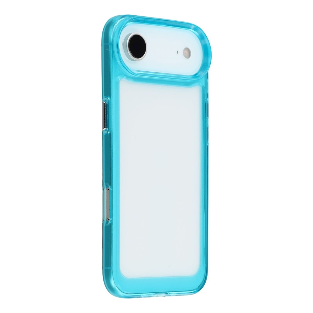 Gelový obal s pevnými zády na iPhone 17 Air - světlemodrý