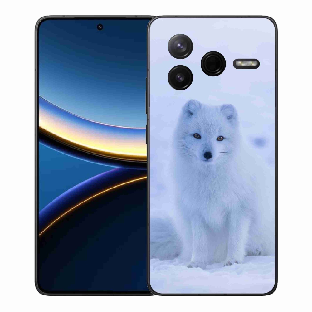 Gelový kryt mmCase na Xiaomi Poco F7 Pro - polární liška