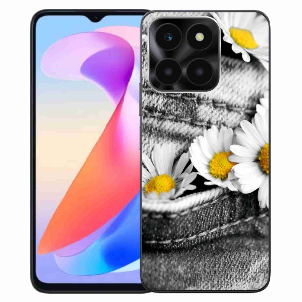 Gelový obal mmCase na Honor X6a - kopretiny