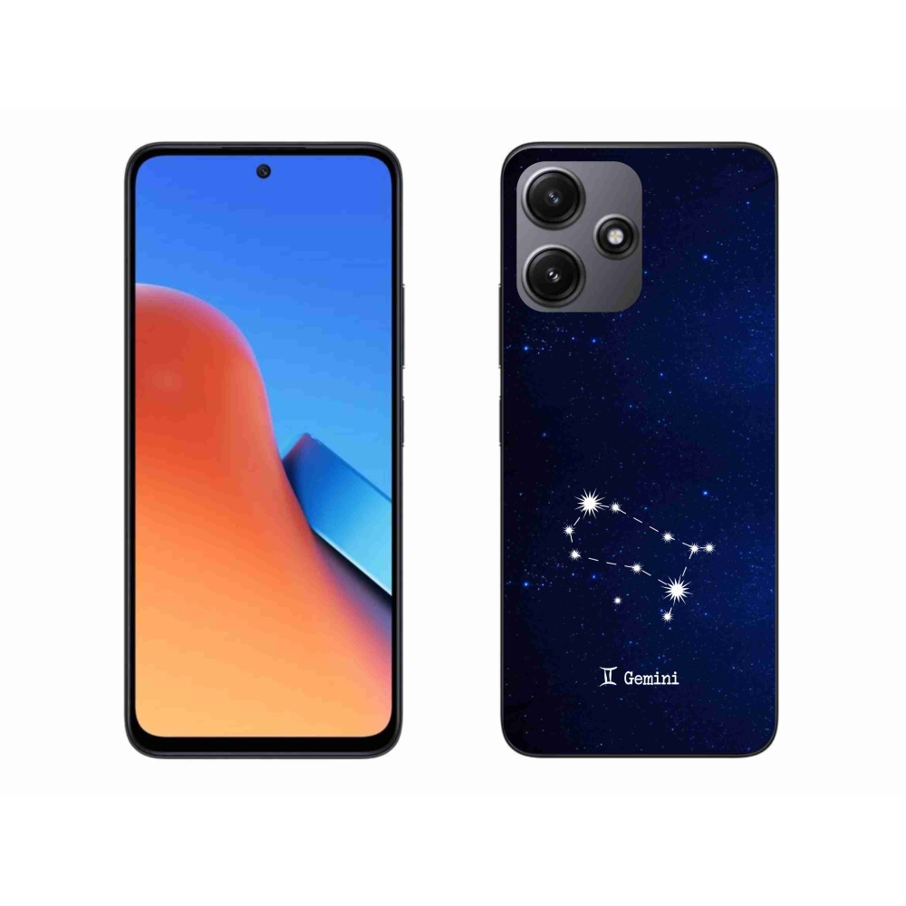 Gelový kryt mmCase na Xiaomi Redmi 12 5G - souhvězdí Blíženců