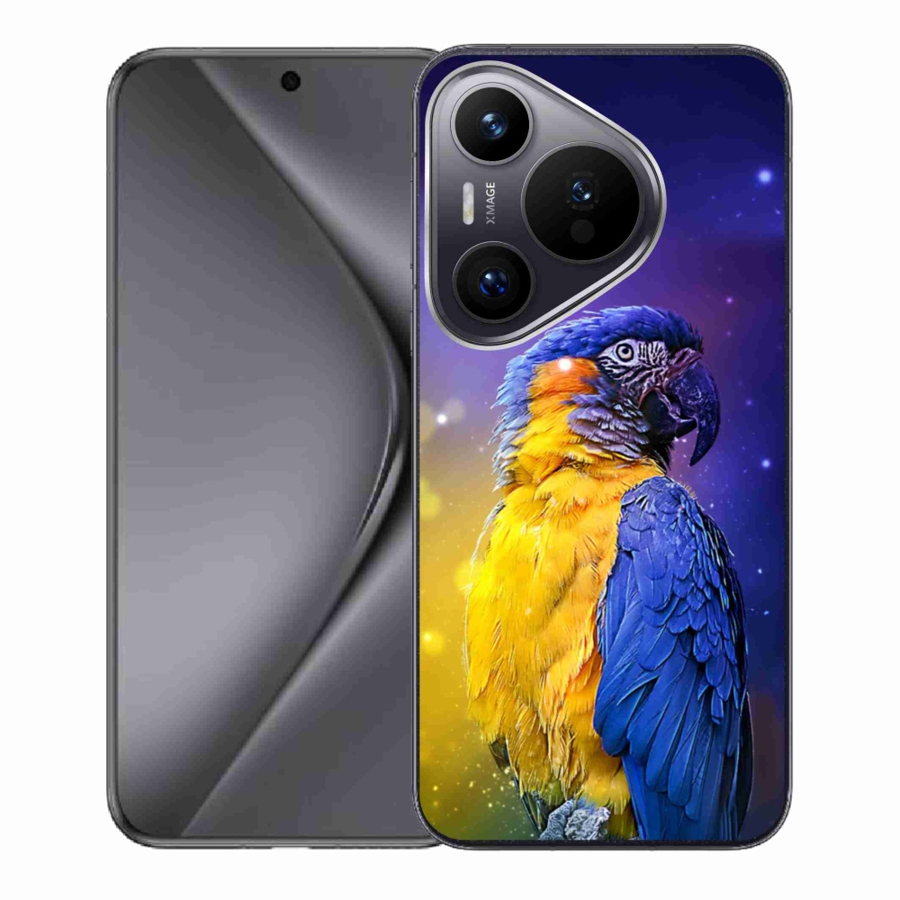 Gelový obal mmCase na Huawei Pura 70 - papoušek ara 1