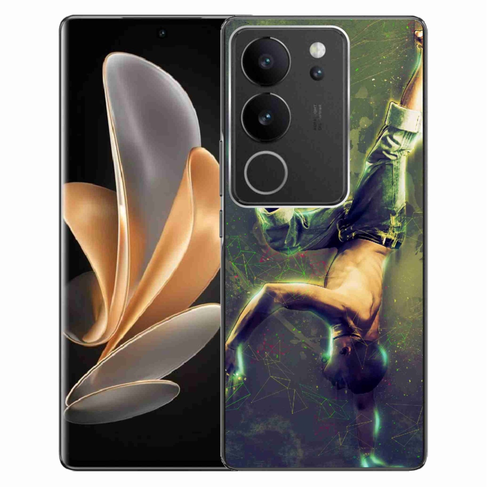 Gelový kryt mmCase na Vivo V29 5G - breakdance