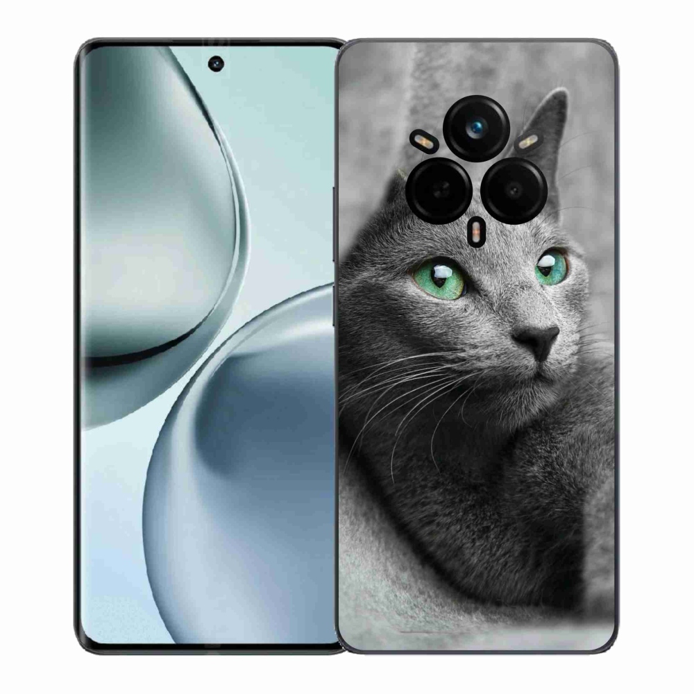 Gelový kryt mmCase na Realme 14 Pro+ 5G - kočka 2