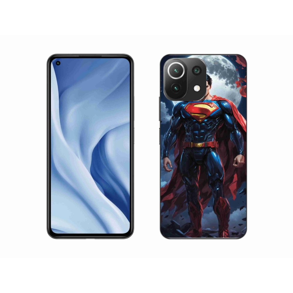 Gelový kryt mmCase na Xiaomi Mi 11 Lite 4G/5G - superman