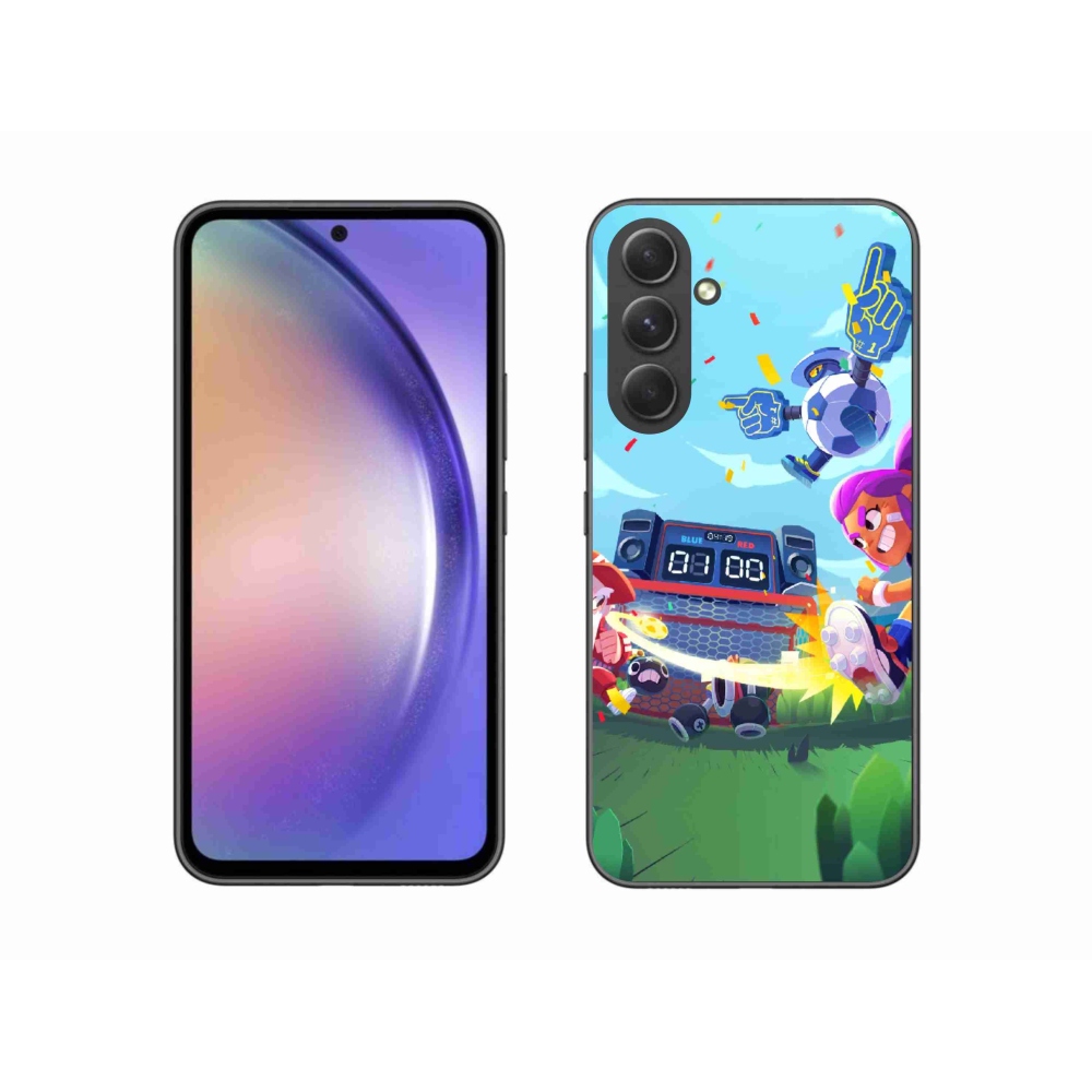 Gelový kryt mmCase na Samsung Galaxy A54 5G - brawl stars 1