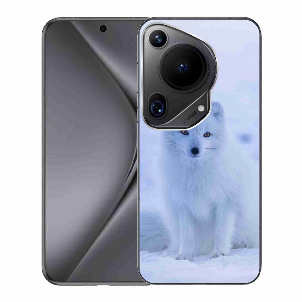 Gelový kryt mmCase na Huawei Pura 70 Ultra - polární liška